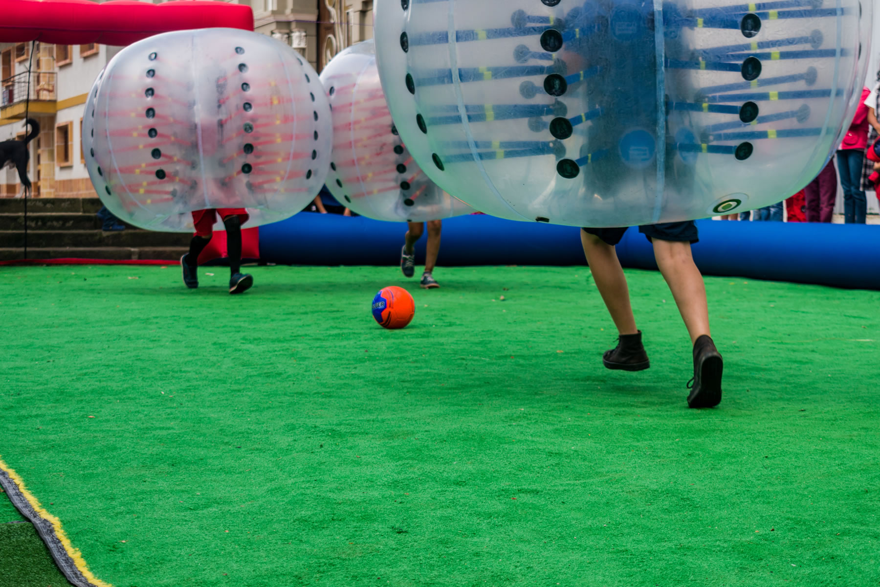 Bubble Voetbal is het sportieve en spannende uitje van dit moment